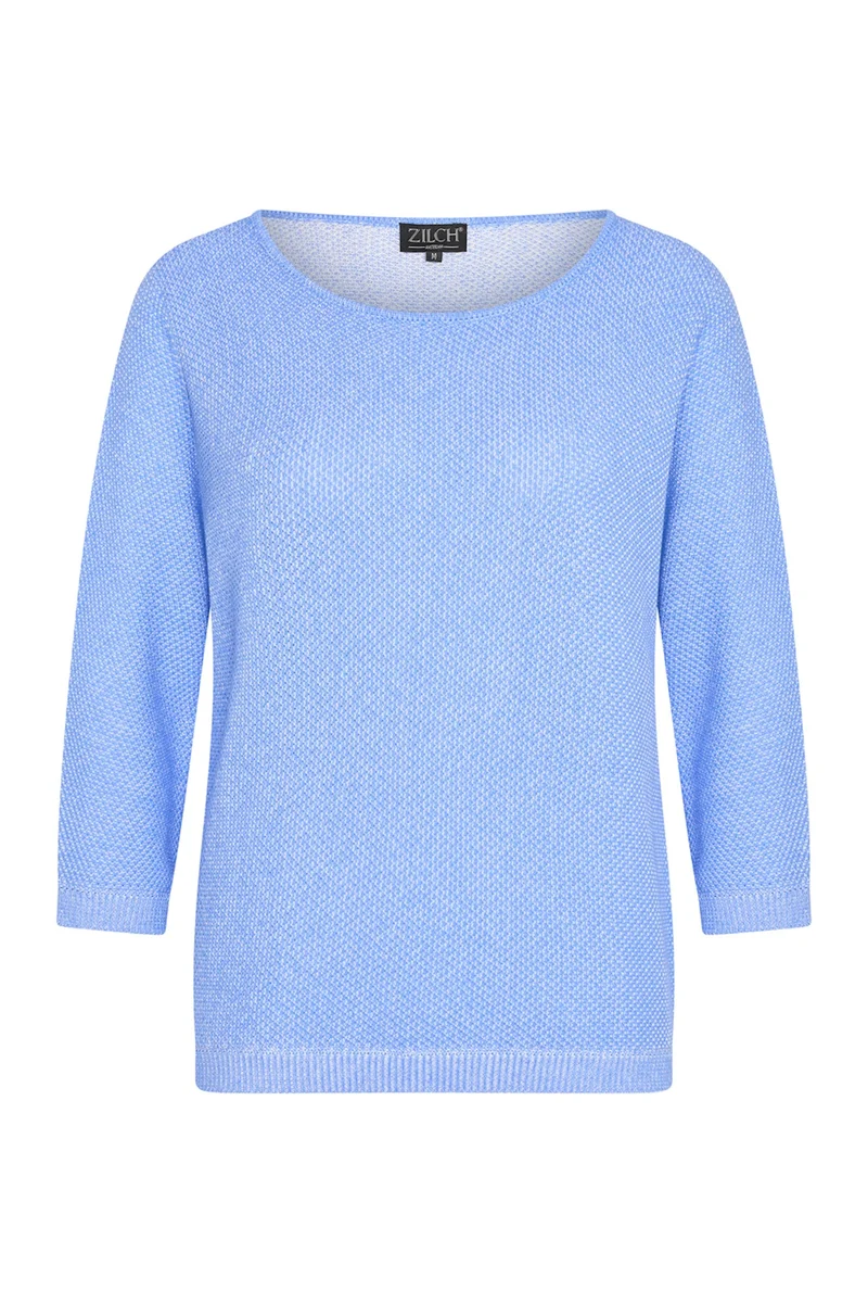 Zilch sweater batsleeve cornflower