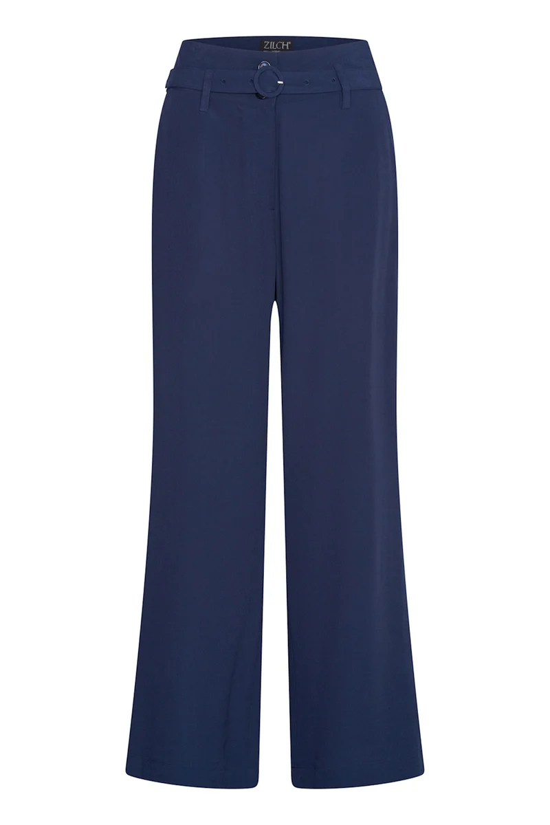 Zilch pants wide navy