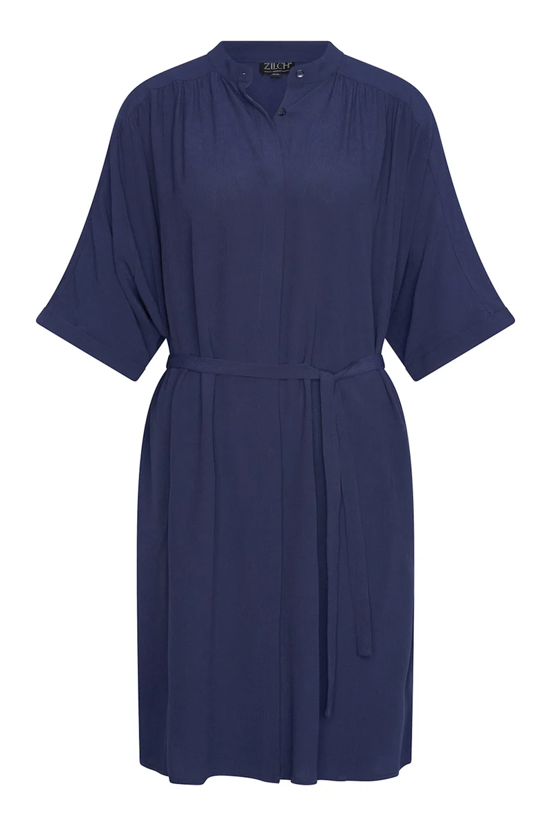Zilch dress wide navy
