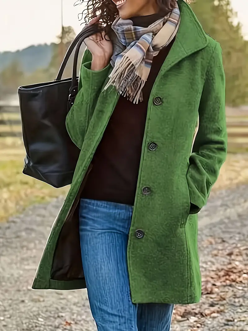 Stijlvolle Dames Jas - Herfst & Winter Warm - Modern Design