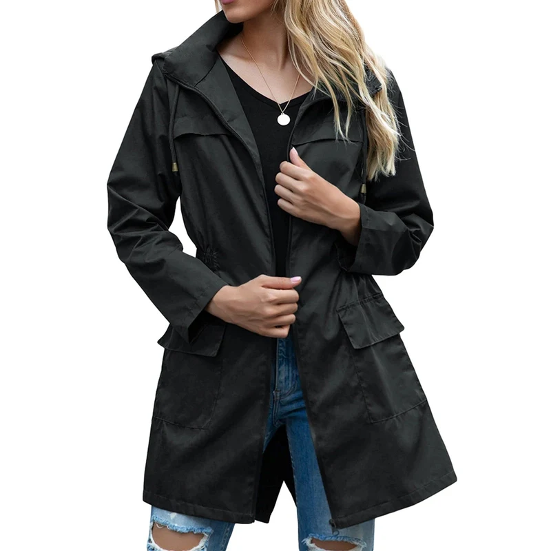 Waterdichte Outdoor Jas Vrouwen - Comfortabel