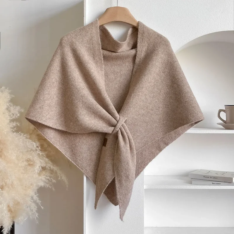 WarmWeef Drieluik Sjaal – Modieuze Wolmix Sjaal voor Herfst en Winter