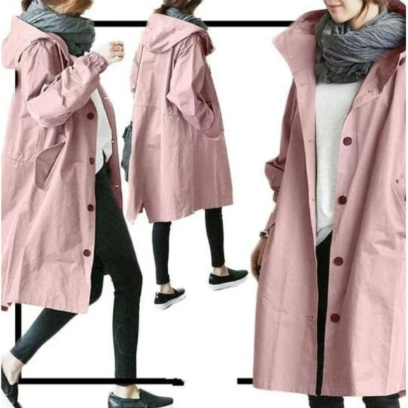 Casual waterdichte trenchcoat - Stijlvol & Comfortabel