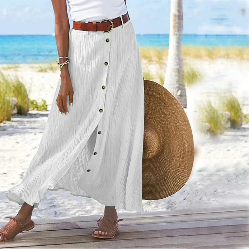 A-lijn Maxi Rok | Taille | Zomers