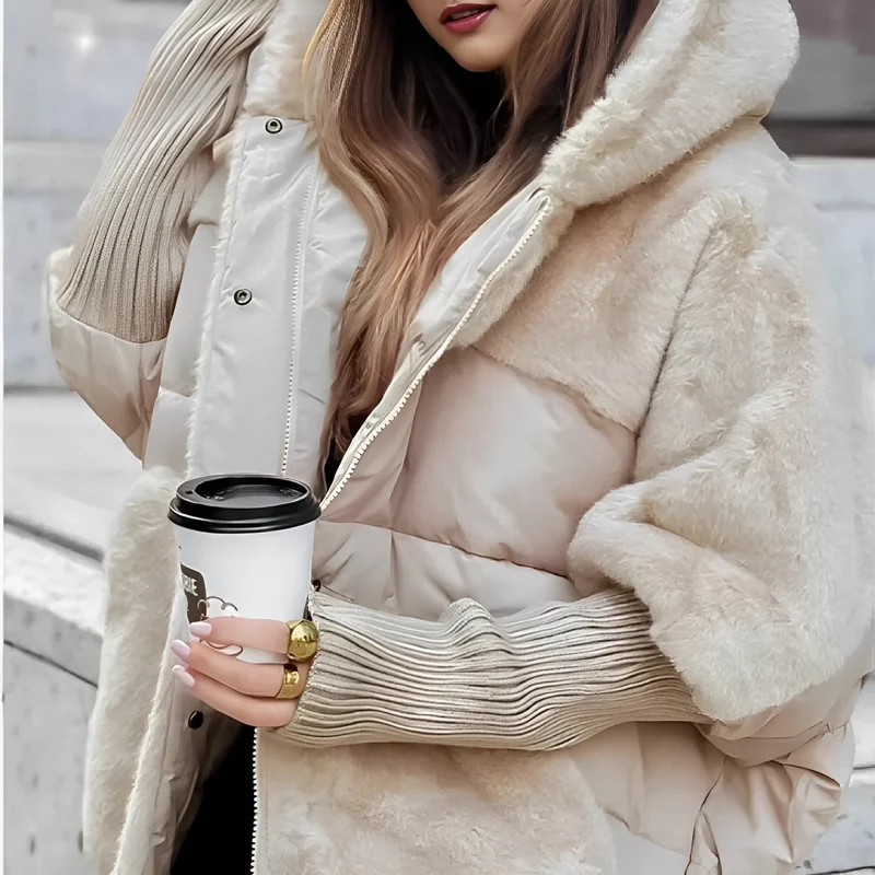 Warme Donsjack met Relaxte Pasvorm – Lichte Winterjas voor Stijl en Comfort