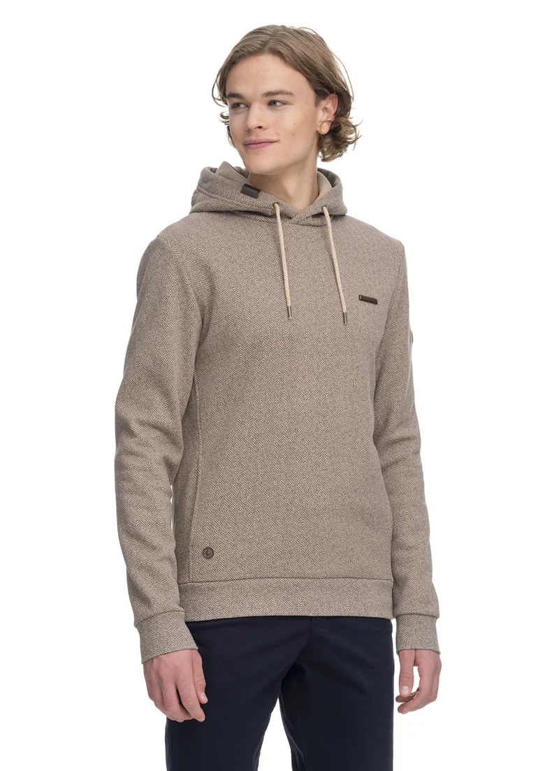 Beige herentrui | Ragwear sweatshirt totte print beige