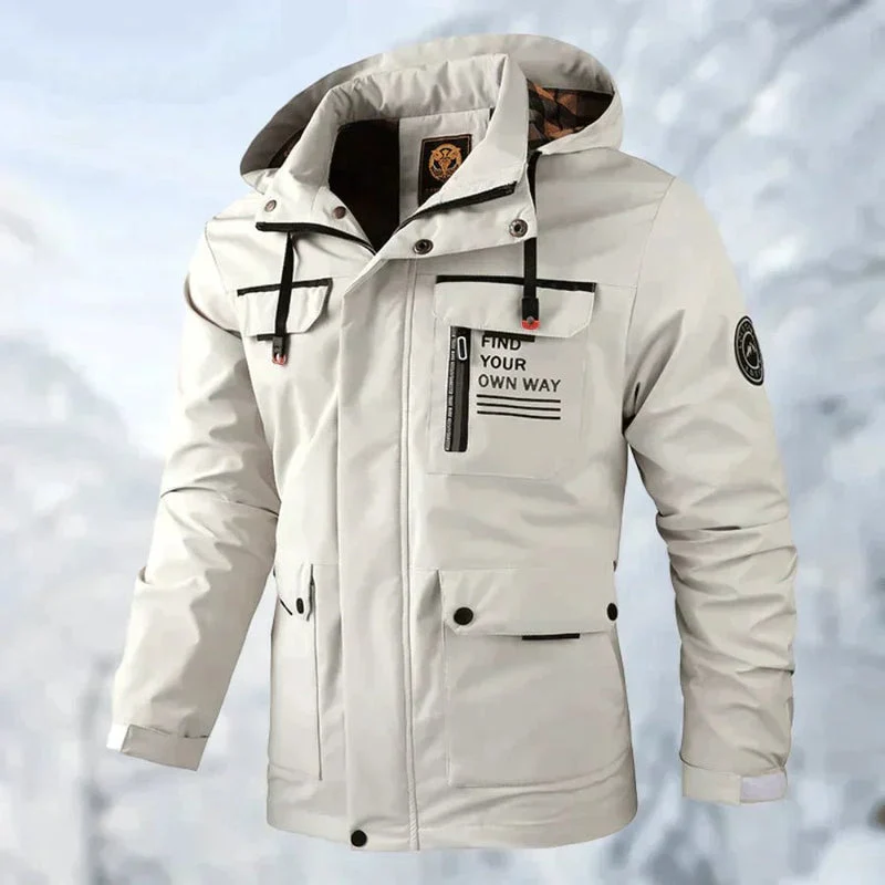 Romulus Outdoor Herenjas - Wind- en Waterdicht, Stijlvol Design