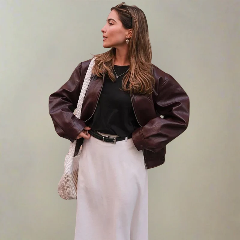 Scarlett Luxe Jack | Trendy Jas - Bordeaux