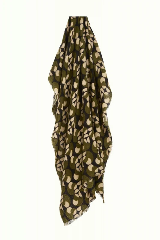 King Louie scarf bassline posey green