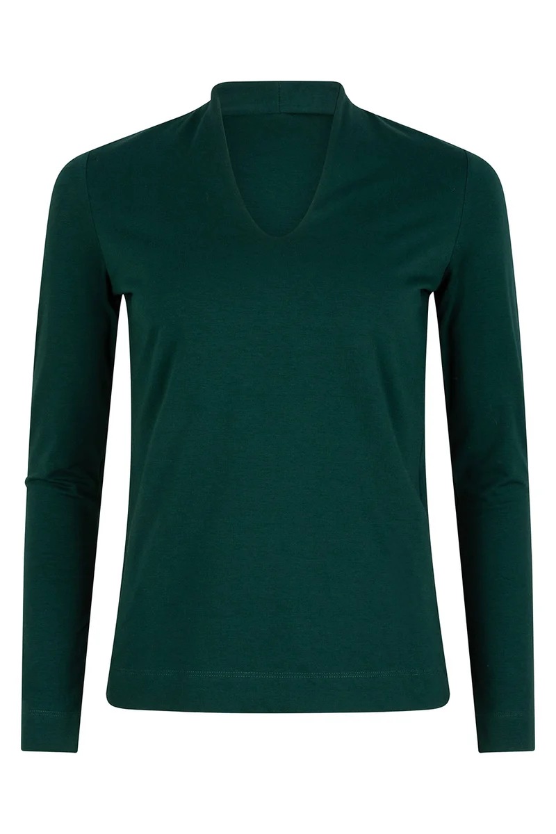 Occure trinidad-co donkergroen long sleeves