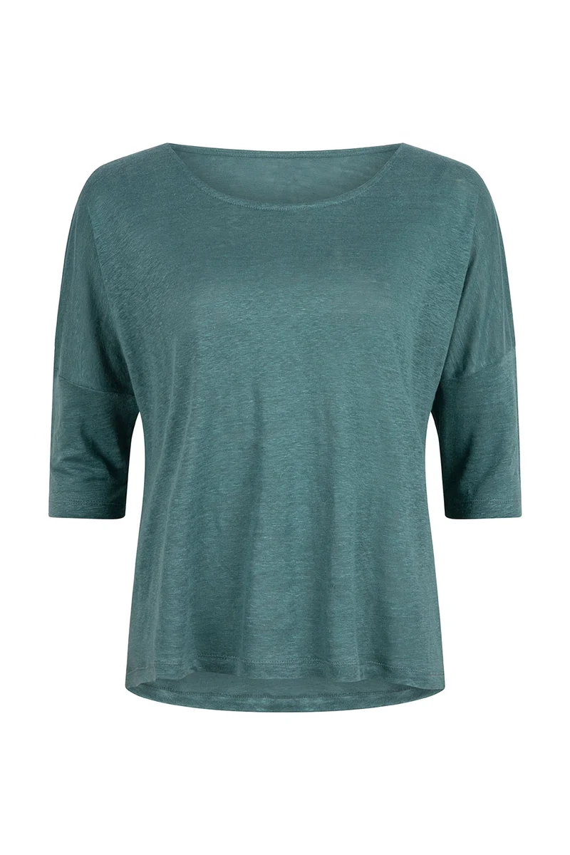 Occure Tammy-li zeegroen 3/4 sleeves