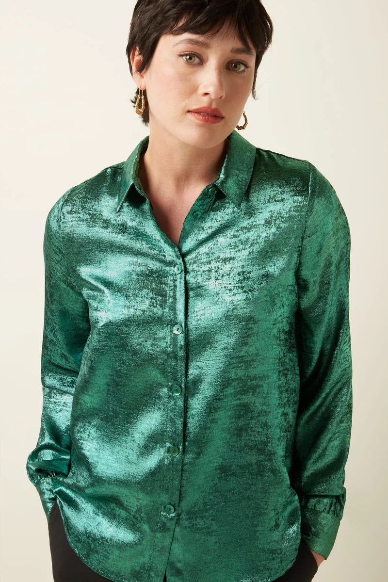 King Louie Maisie Blouse Flambe