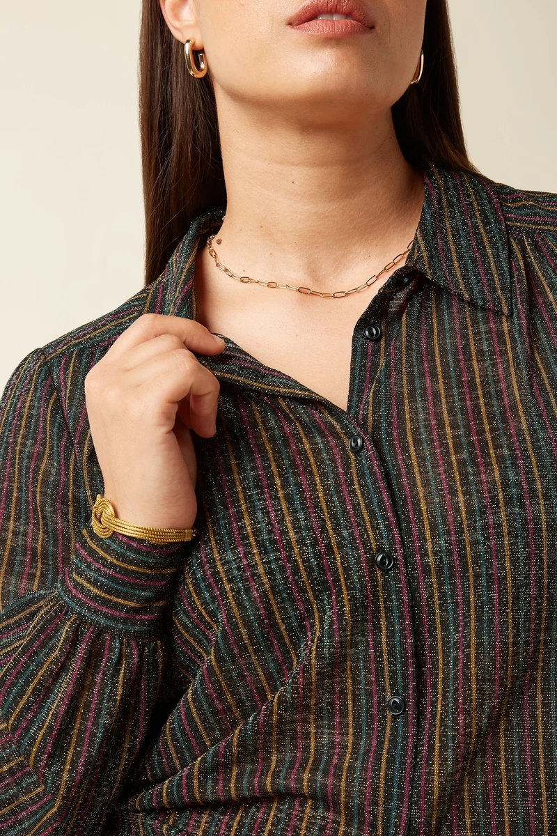 King Louie Carina Blouse Starlet Black