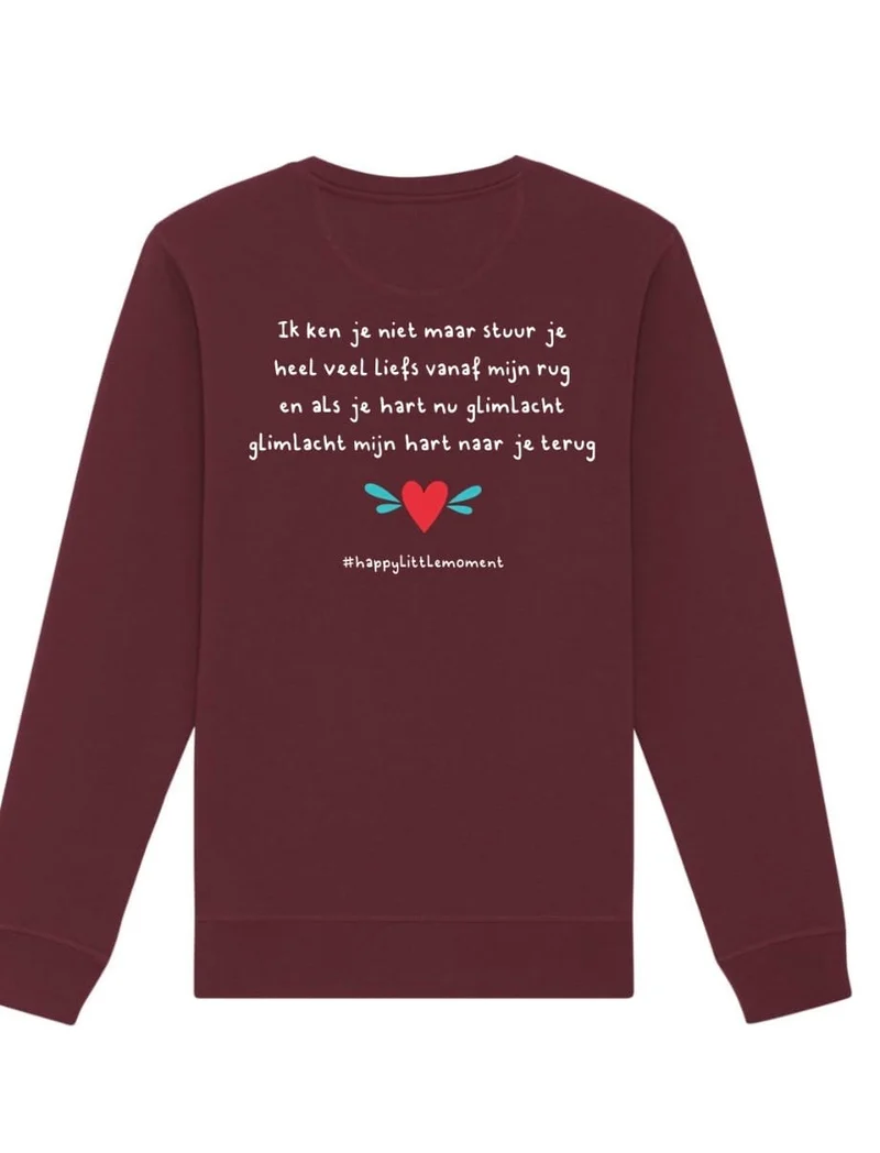 Sweater gedicht burgundy