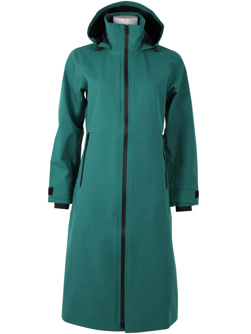 Danefae the danedogwalker raincoat dark pine