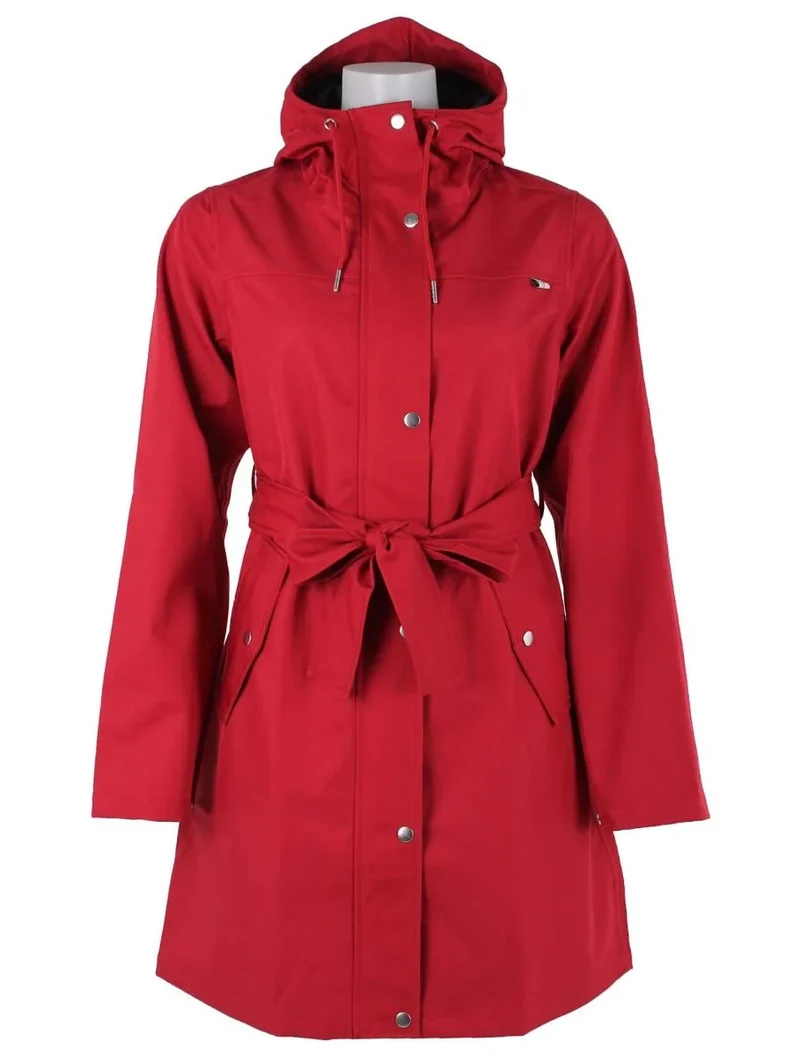 Danefae danerainlover raincoat dark red