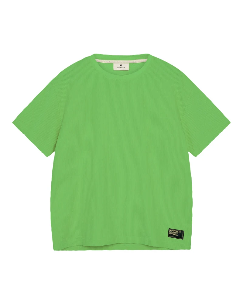 Anerkjendt akvillads corduroy s/s tee green gecko