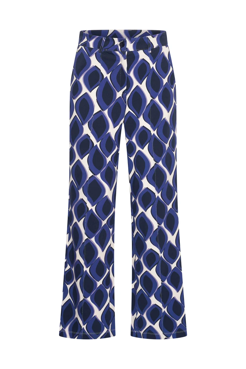 Zilch pants straight drops royal blue