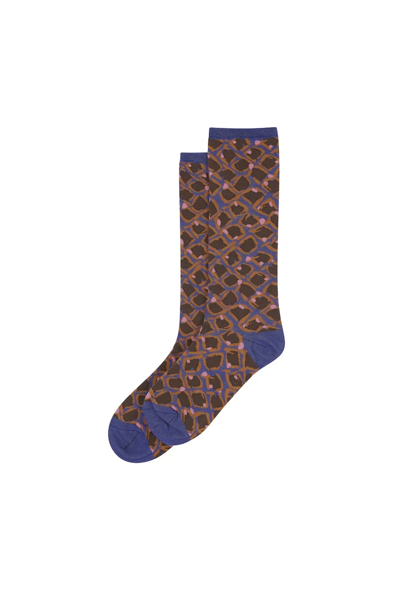 Zilch socks sketch blue