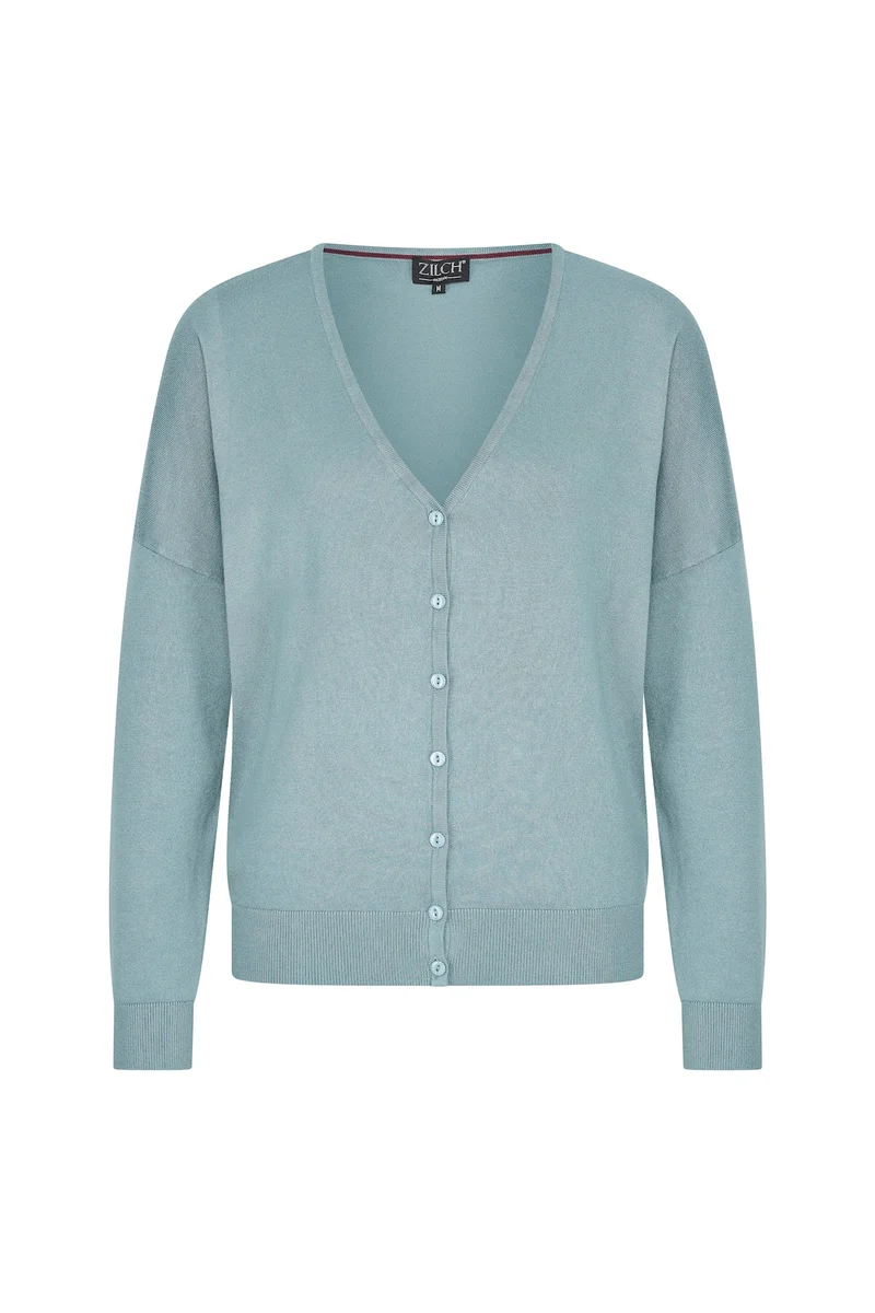Zilch cardigan V neck wide fog