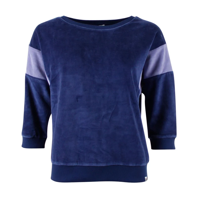 Chills and Fever sweater ona velvet medieval blue