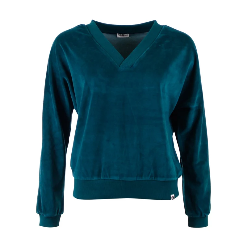 Chills and Fever sweater Lois velvet deep teal