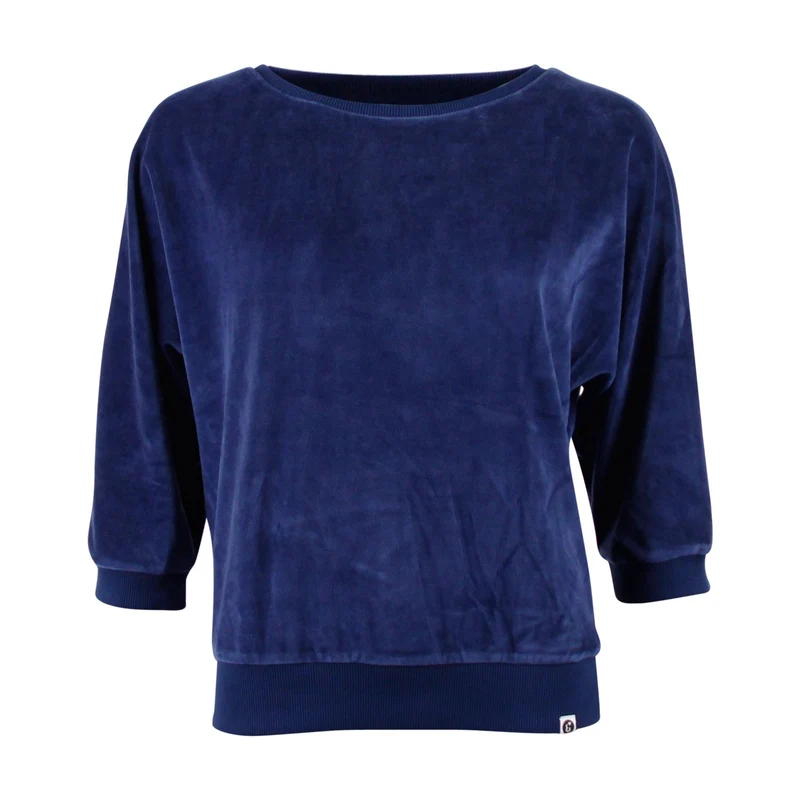Chills and Fever sweater sybille velvet mediaval blue