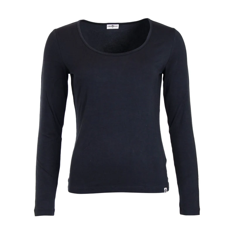 Chills and Fever shirt lara jet black