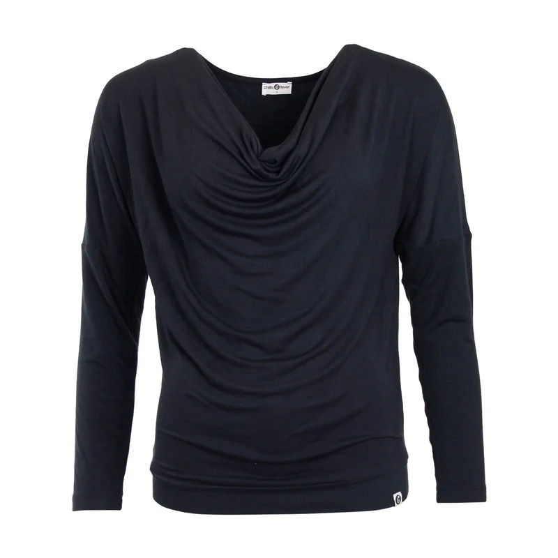Chills and Fever shirt mimi jet black