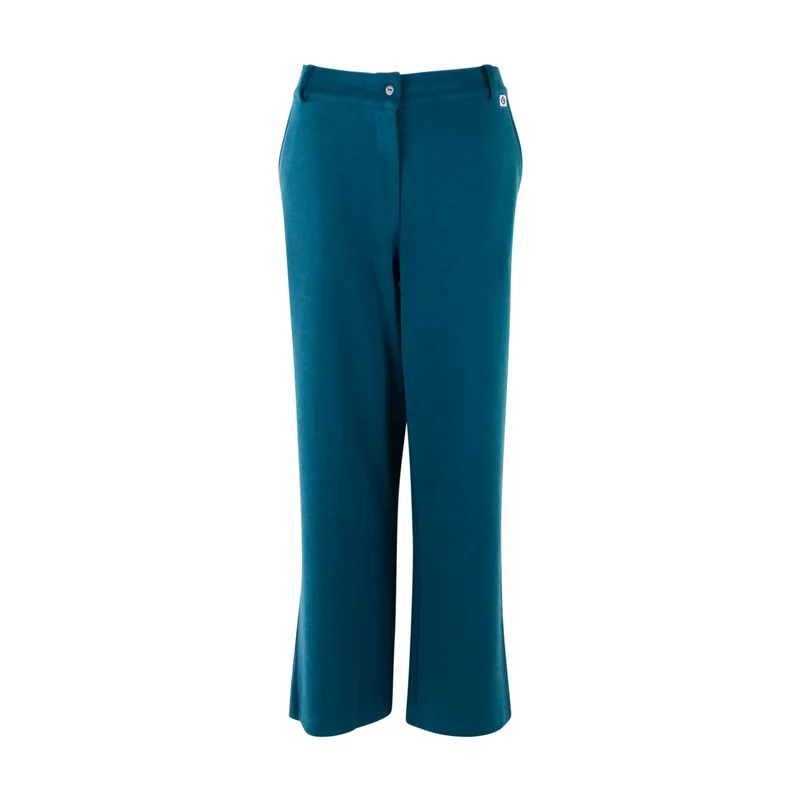 Chills and Fever pants Rania jaquard deep teal