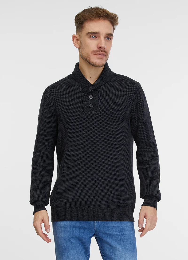 Ragwear larrson flatknit black
