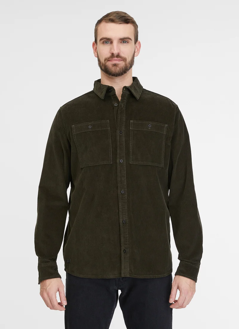 Ragwear teon shirt dark olive
