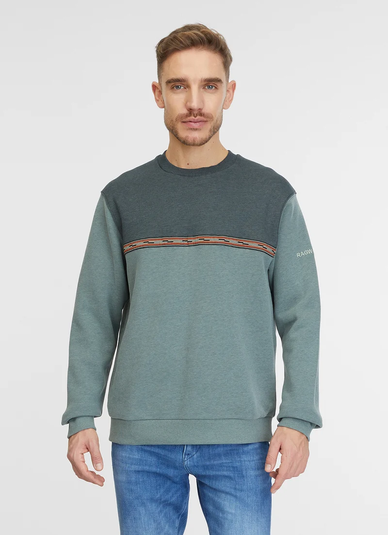 Ragwear bloggie sweatshirt dusty green
