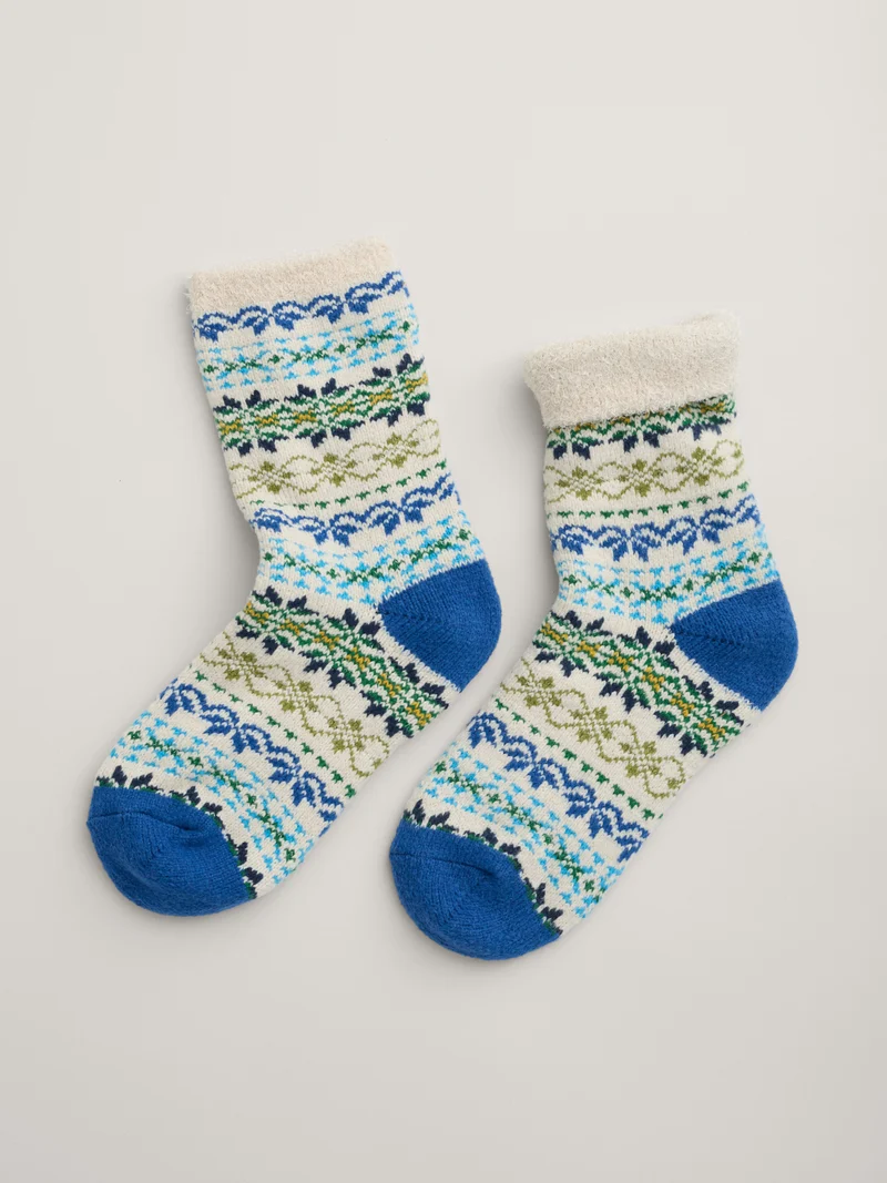 Seasalt Cornwall cabin socks ripe berry shallows