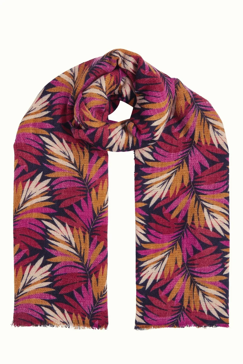 King Louie scarf ornette wild fuchsia