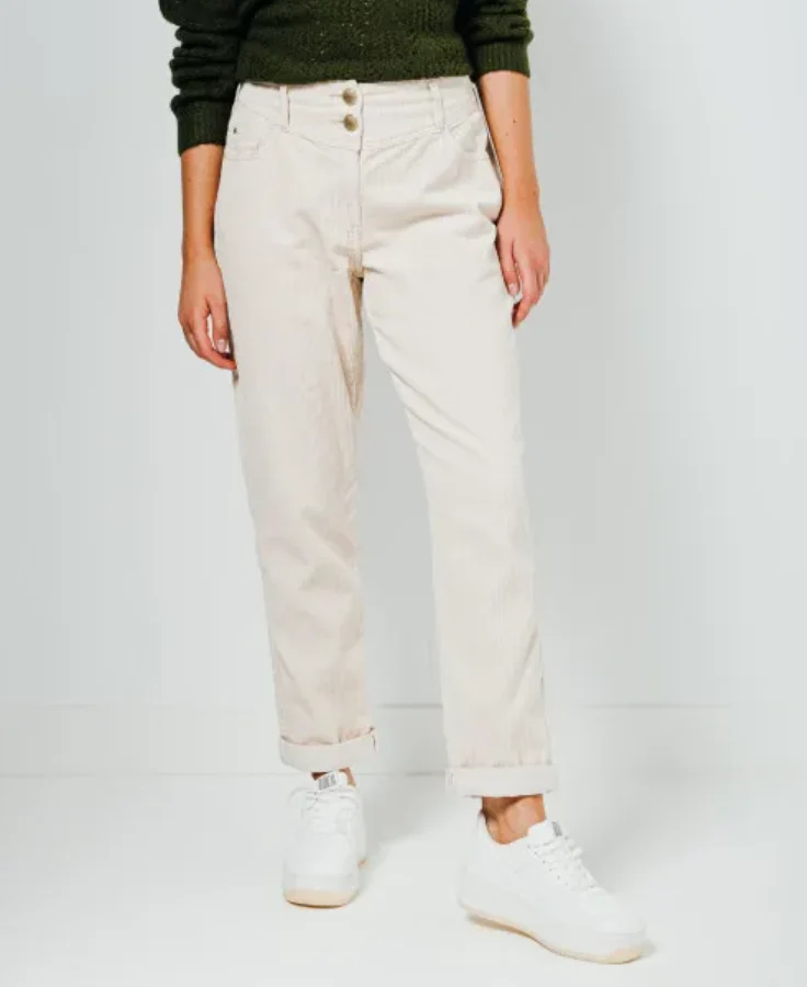 C'est beau la vie Eddy pantalon velours beige