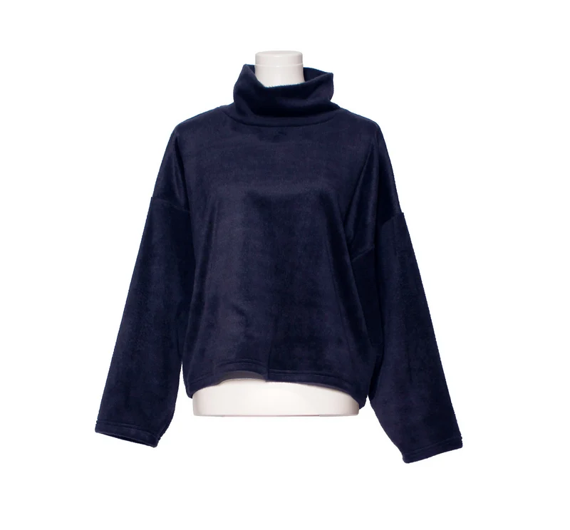 IchJane sweater finja kuschel sweat midnight
