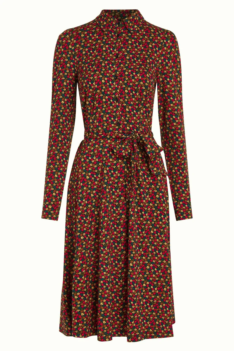 King Louie sheeva dress flaminga black