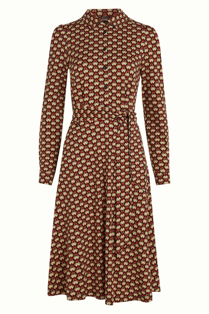 King Louie sheeva dress valet cabernet red