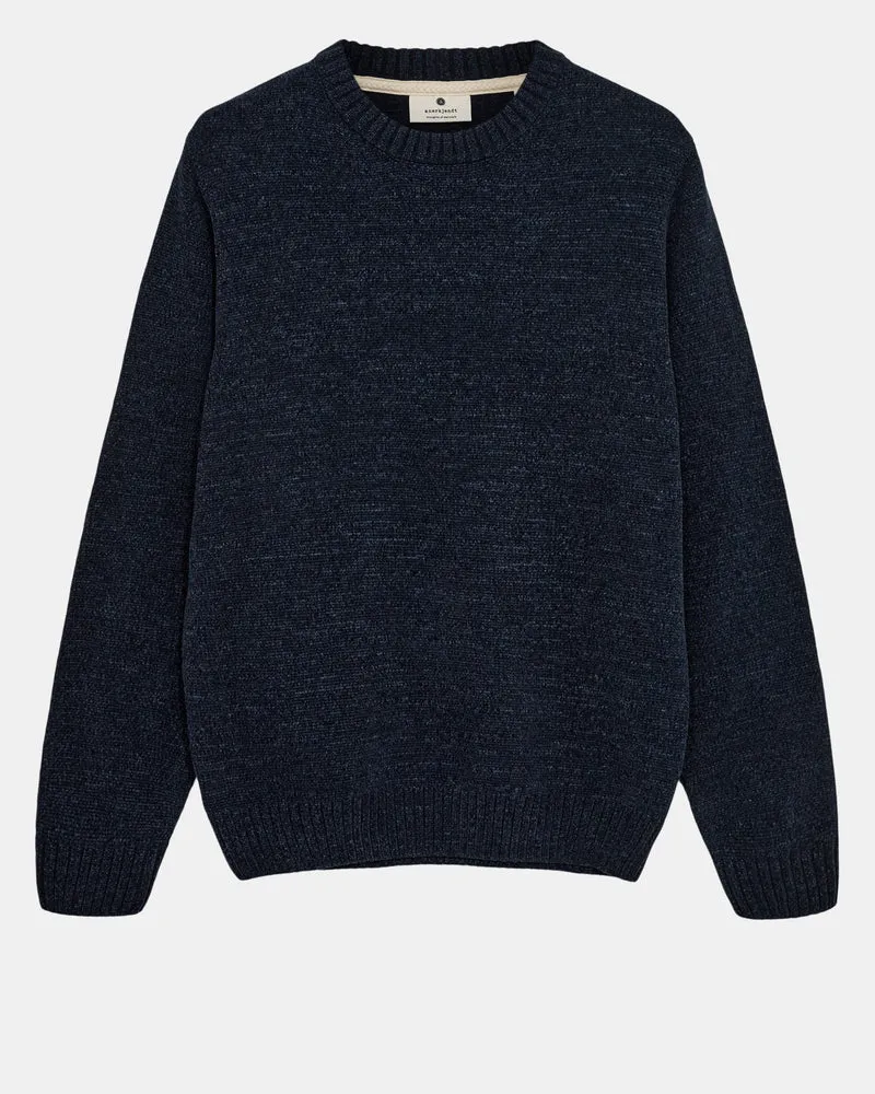 Anerkjendt Aksune chenille knit sky captain