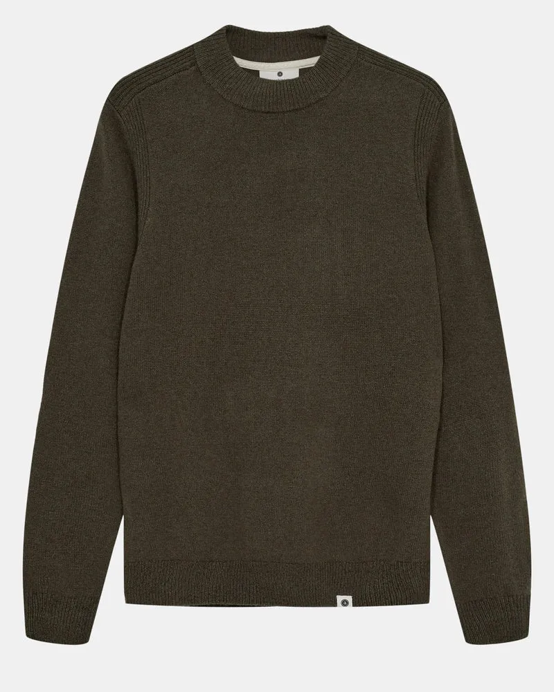 Anerkjendt akrico lambswool knit forest night