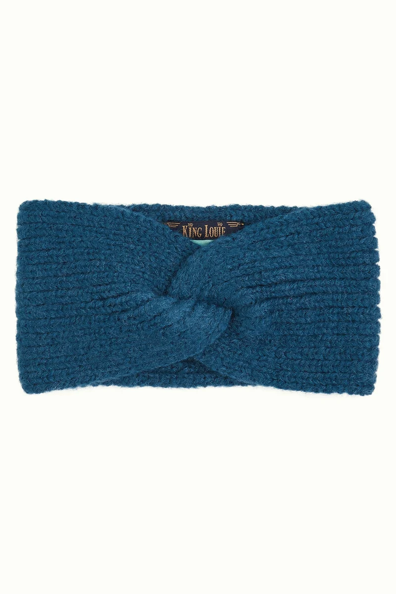King Louie hairband jules carre storm blue