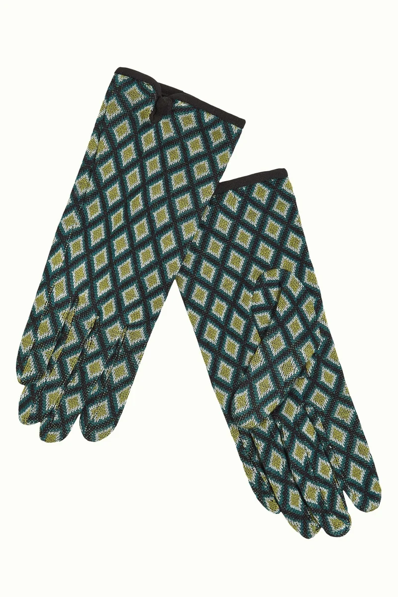 King Louie gloves gilmore woodbine green