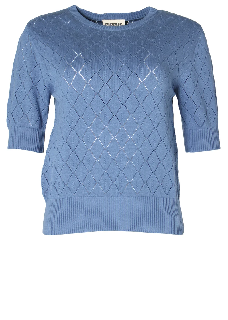 Circus clothing top dutch blue