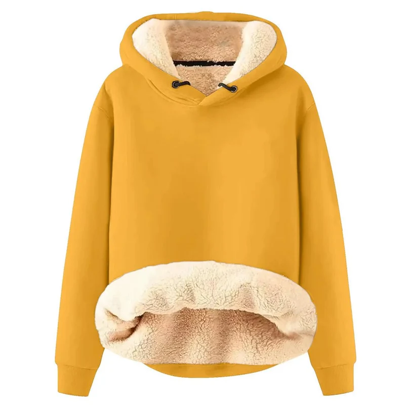 Dames Hoodie met Fleece Voering – Warm & Comfortabel