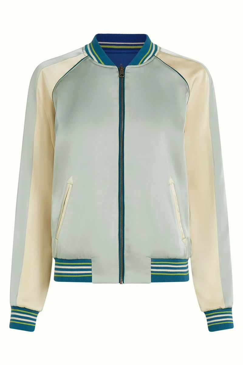 King Louie bomber jacket madison lunar grey