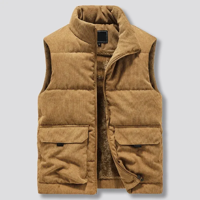Heren Bodywarmer – Gevoerde Winter Gilet