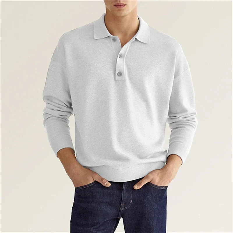 Heren Polo Trui – Tijdloos Design & Comfortabele Stoffen Blend