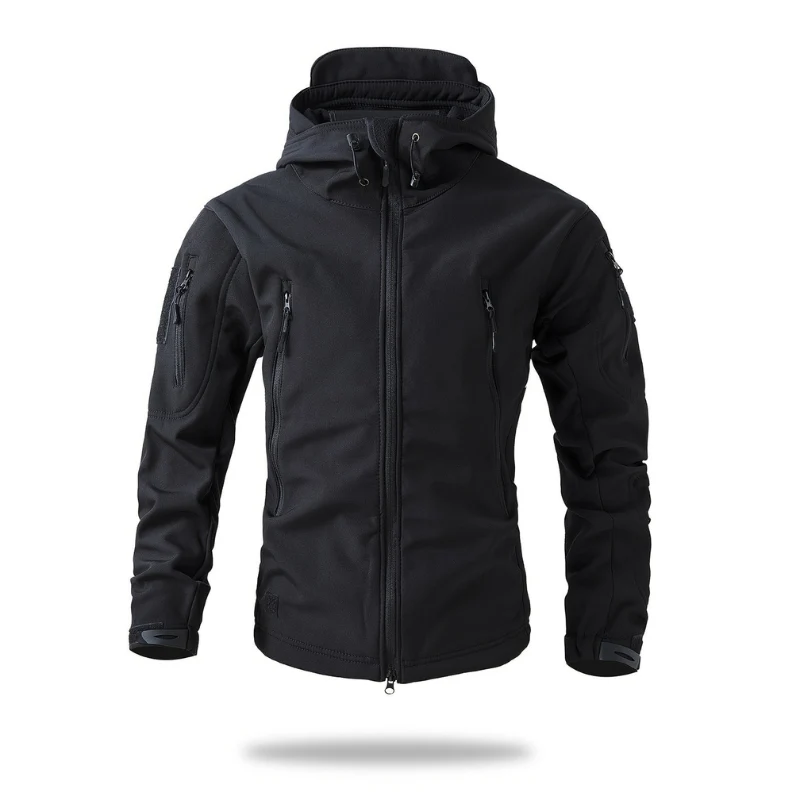 Heren Winterjas – Tactical Outdoor Jas met Warme Voering