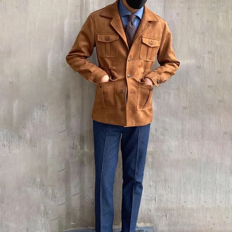 Suède Hunting Jacket – Stoere Luxe Herenjas